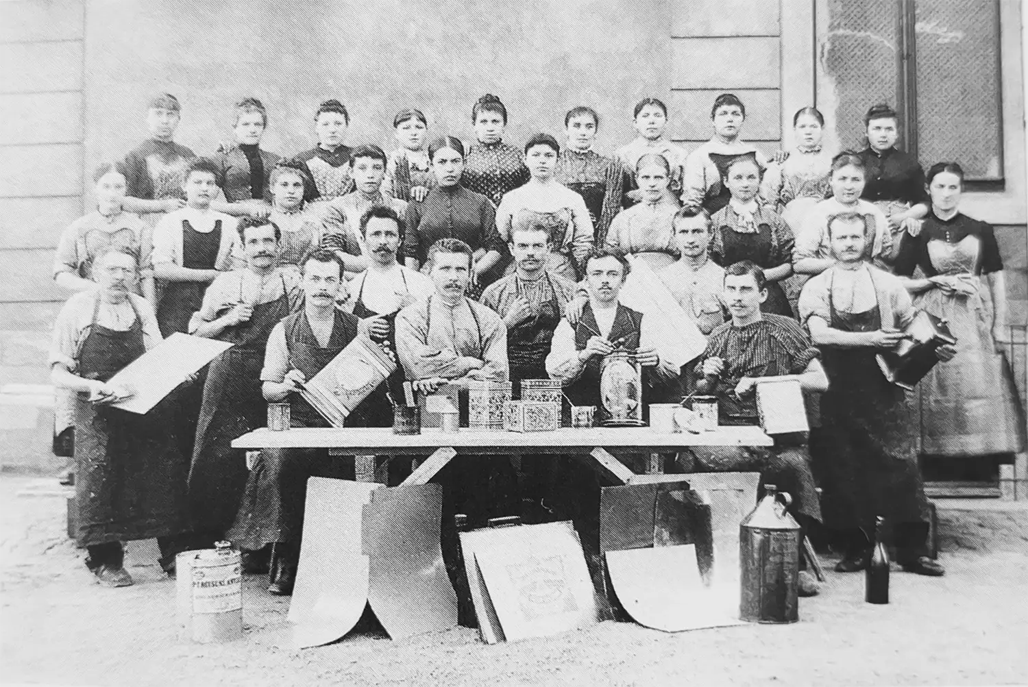 Anton Reiche Fabrik – Belegeschaft