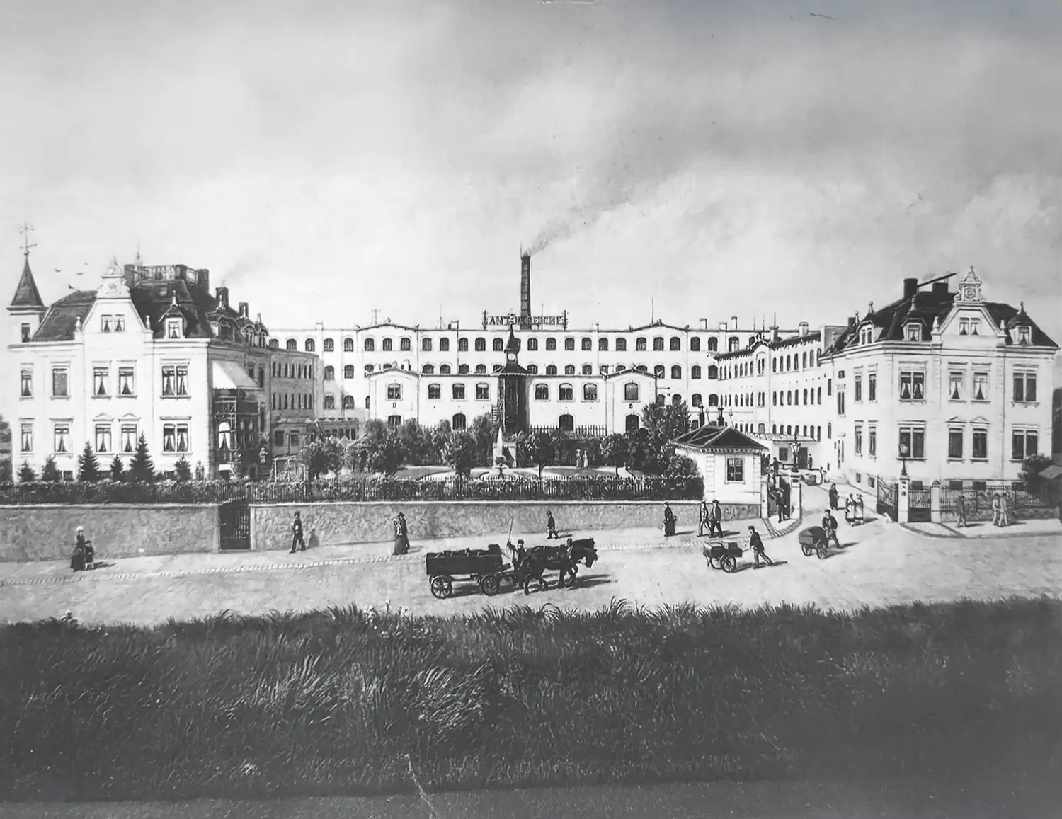 Anton Reiche erste Fabrik
