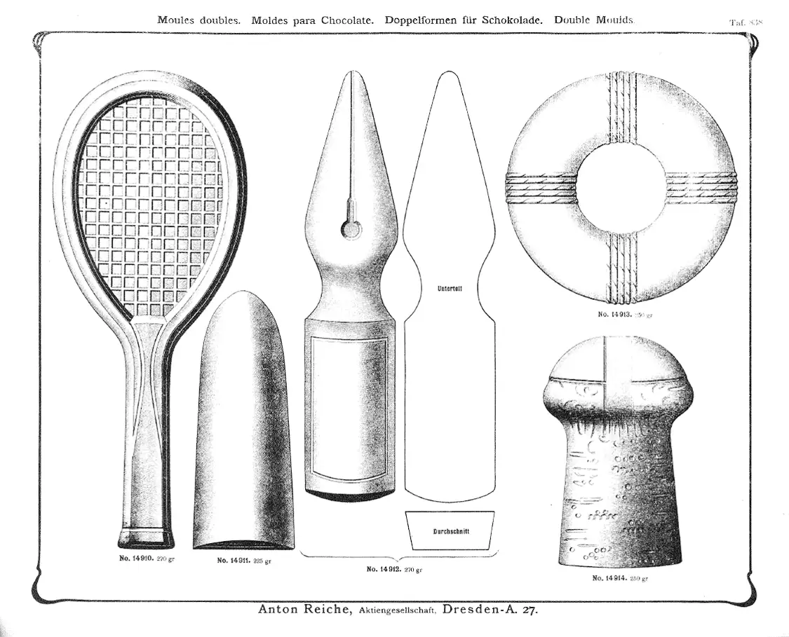 Anton Reiche – Auszug aus Musterbuch