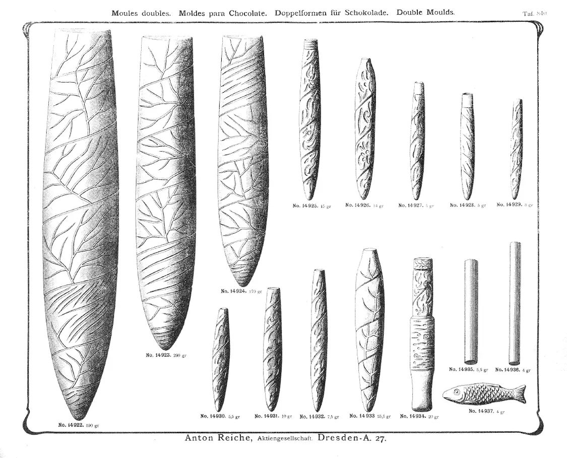 Anton Reiche – Auszug aus Musterbuch