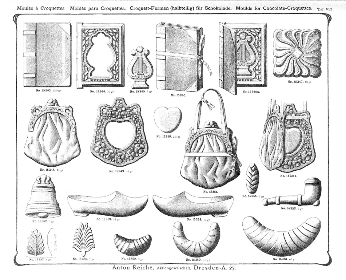 Anton Reiche – Auszug aus Musterbuch