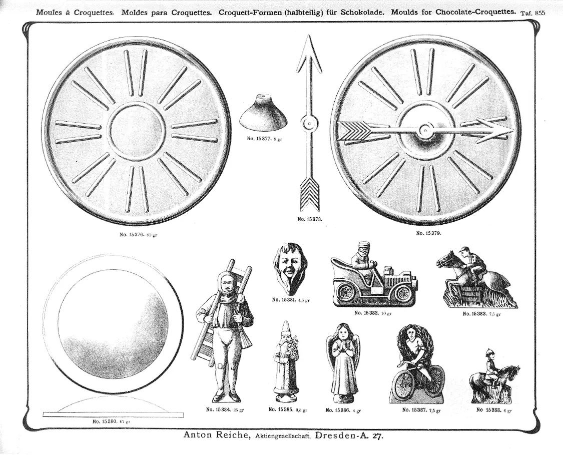 Anton Reiche – Auszug aus Musterbuch