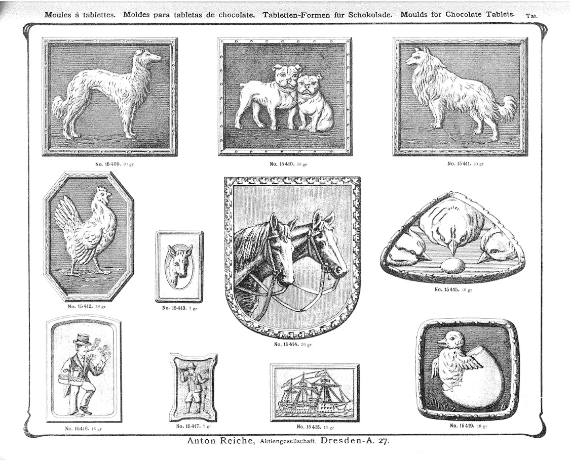 Anton Reiche - Auszug aus Musterbuch