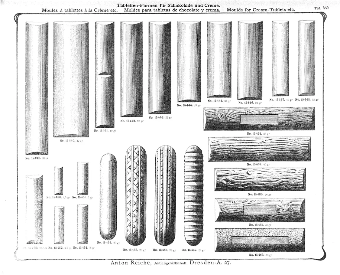 Anton Reiche – Auszug aus Musterbuch