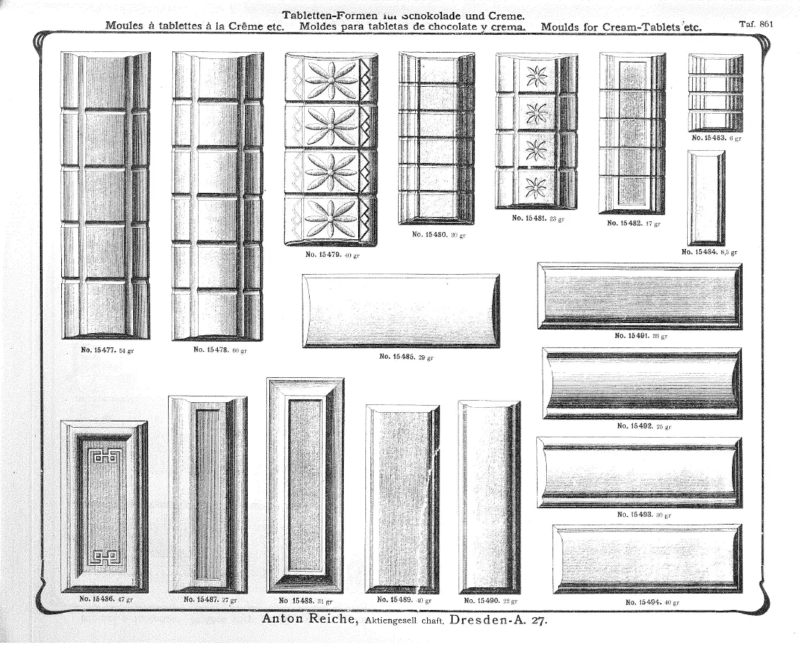 Anton Reiche – Auszug aus Musterbuch